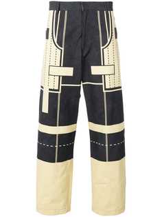 Craig Green брюки с геометричным принтом