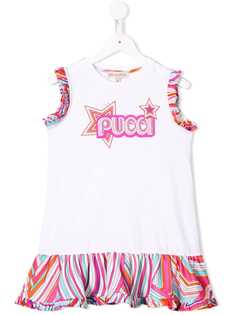 Emilio Pucci Junior платье с принтом