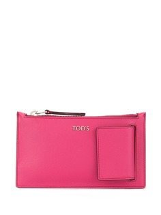 Tods картхолдер с металлическим логотипом Tod’S