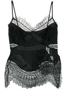 Ermanno Scervino крепдешиновый топ