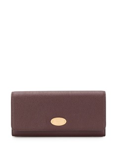 Mulberry длинный кошелек с металлическим логотипом