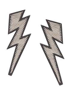 Mignonne Gavigan серьги в виде молнии