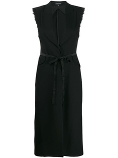 Ann Demeulemeester тренч без рукавов