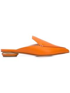 Nicholas Kirkwood мюли Beya на плоской подошве