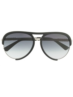 Moschino Eyewear солнцезащитные очки-авиаторы