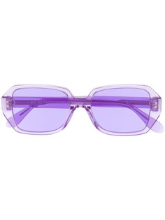 Retrosuperfuture солнцезащитные очки в прозрачной квадратной оправе