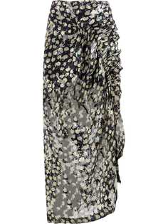 Preen By Thornton Bregazzi юбка миди с принтом