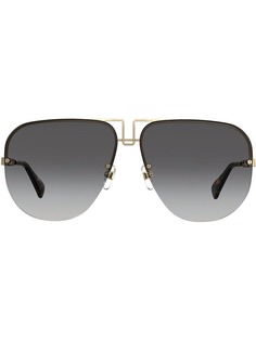 Givenchy Eyewear массивные солнцезащитные очки-авиаторы