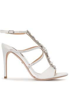 Badgley Mischka босоножки Faye с кристаллами