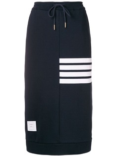 Thom Browne юбка на завязке с 4 полосками