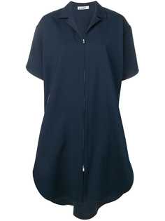 Jil Sander платье-рубашка на молнии Gunner