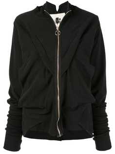 Aganovich присборенный пиджак с длинными рукавами