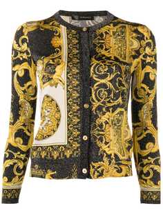 Versace кардиган с принтом