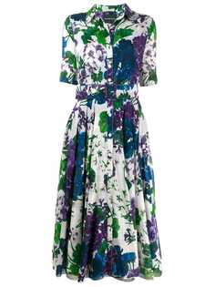 Samantha Sung платье-рубашка с цветочным принтом