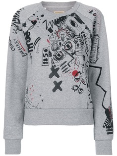 Burberry толстовка с принтом doodle