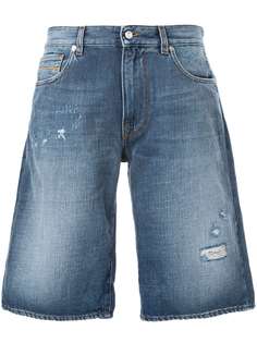 Love Moschino джинсовые шорты с прорезями