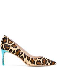 Sophia Webster туфли-лодочки с леопардовым принтом