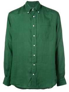 Gitman Vintage рубашка с воротником на пуговицах
