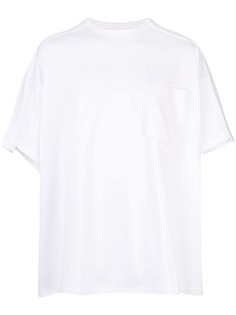 Wooyoungmi футболка в стиле оверсайз с карманом