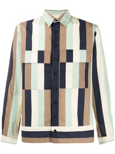 Sunnei полосатая рубашка на пуговицах