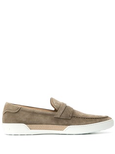 Tods лоферы в спортивном стиле