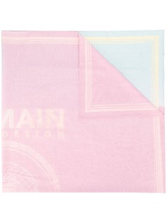 Balmain шарф с эффектом омбре