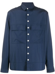 Sunnei рубашка с нагрудным карманом
