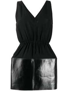 Rick Owens блузка со вставками