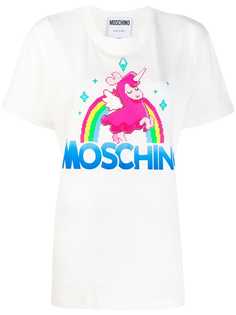 Moschino футболка с графичным принтом