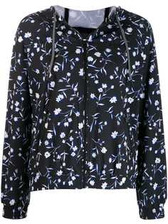 DKNY куртка с цветочным принтом и полосками