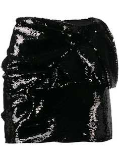 Alexandre Vauthier юбка мини с пайетками