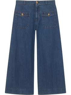 Gucci широкие джинсы