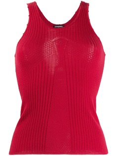 Chanel Pre-Owned трикотажный топ 2004-го года