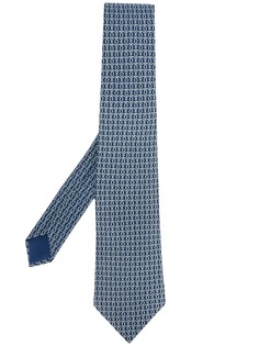 Hermès Pre-Owned галстук с узором