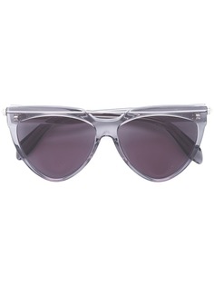 Alexander McQueen Eyewear солнцезащитные очки Teardrop Aviator