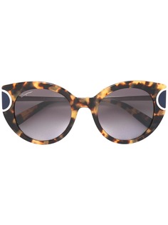 Salvatore Ferragamo солнцезащитные очки с оправой "кошачий глаз"