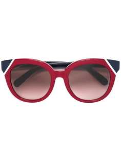 Salvatore Ferragamo солнцезащитные очки с оправой "кошачий глаз"