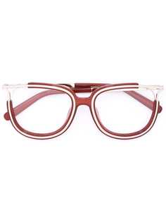 Chloé Eyewear очки с металлическими деталями