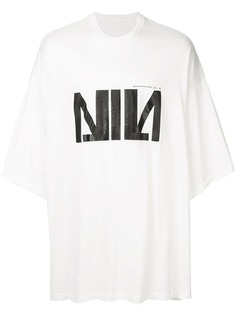 NILøS футболка оверсайз с принтом