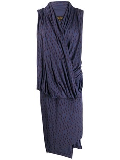 Vivienne Westwood Pre-Owned трикотажное платье с запахом