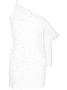Michelle Mason платье мини с асимметричными рукавами