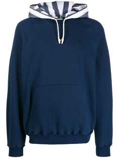 Sunnei толстовка с капюшоном в полоску