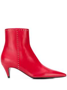 Saint Laurent ботильоны с заклепками