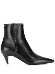 Saint Laurent ботильоны с заклепками