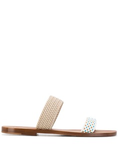 Malone Souliers классические сандалии с открытым носком