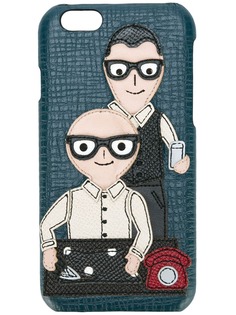 Dolce & Gabbana чехол для iPhone 6 с нашивкой