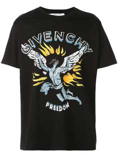 Givenchy футболка с принтом Freedom Angel