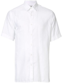 Gieves & Hawkes рубашка узкого кроя с короткими рукавами