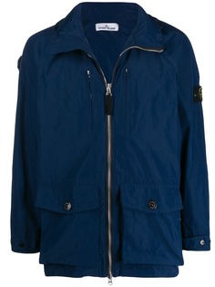 Stone Island куртка Micro Rep с капюшоном