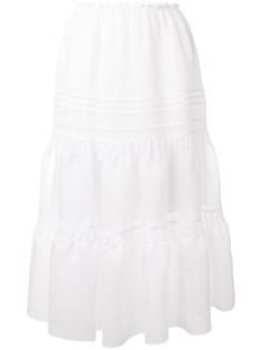 See By Chloé юбка миди А-силуэта